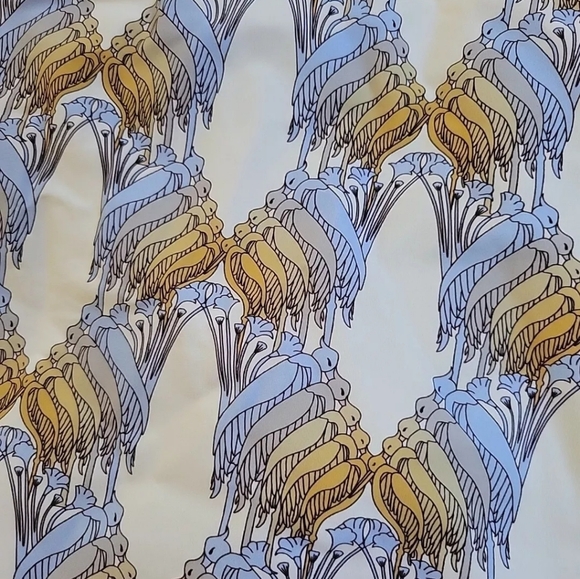 Tory Burch Printed Clip Tank Swimsuit One Piece Sand Deco Crane - Picture 5 of 16